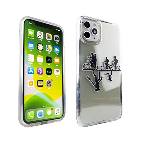 iPhone 11 Pro Max 6.5 Inch CASEMPIRE Stranger TV Show Hybrid Case Shock Proof Never Fade Slim Fit Cover for iPhone 11 Pro Max 6.5 Inch Bicycles Upside Down