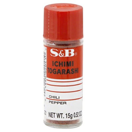 S and B Ichimi Togarashi .52-Ounce Bottle