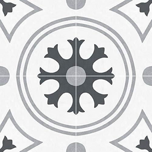 MS International Tanzania Encaustic 8 in. x 8 in. Sample Porcelain TileWall Tile for Bathroom Floor Tile Kitchen Backsplash and Countertop Tile