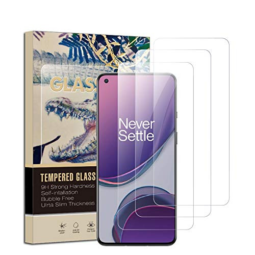 -3-Pack- Compatible for OnePlus 8T Glass Screen Protector?HD Clear -0.26mm 9H Hardness 2.5D Anti-Scratch- Tempered Glass Easy install Screen Protector Film -3-Pack- Compatible for OnePlus 8T Glass Screen Protector?HD Clear -0.26mm 9H Hardness 2.5D Anti-Scratch- Tempered Glass Easy install Screen Protector Film