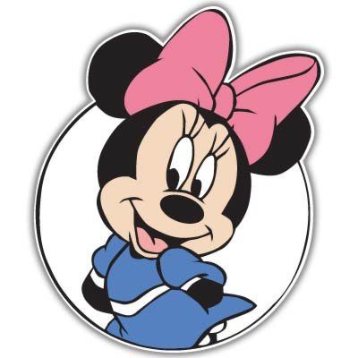 Minnie Mouse Mickey Vynil Car Sticker Decal - Select Size