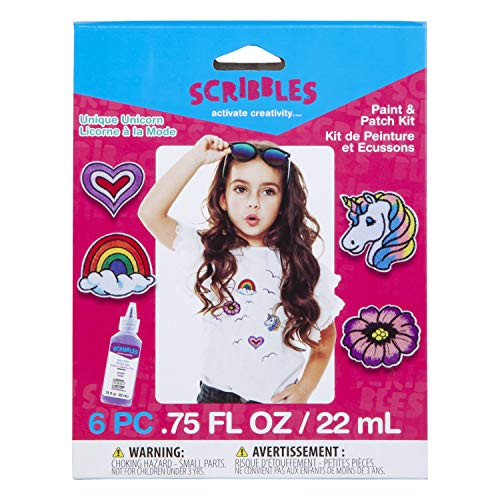 Scribbles Unique Unicorn Paint  and  Patch Kit
