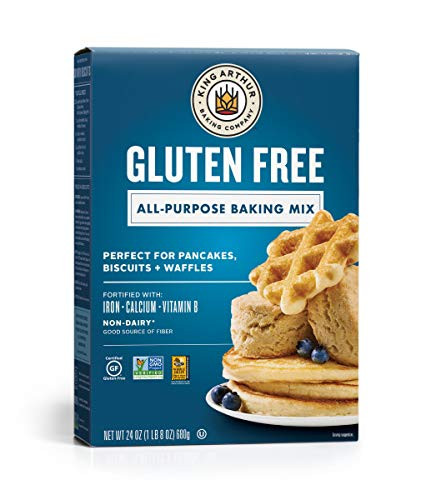King Arthur Gluten Free All-Purpose Baking Mix Gluten-Free Non-GMO Project Verified Certified Kosher 24 Ounces