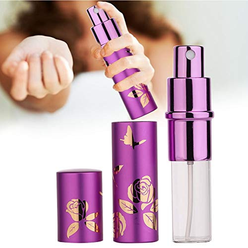 Portable Refillable Perfume Bottle Aluminum housing Atomizer Empty Cosmetic Spray Bottle 10ml -04-