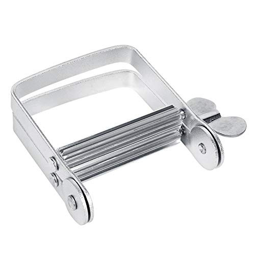 Toothpaste Squeezer Metal Toothpaste Tube Squeezer Paint Tube Wringer for Artist-Hair Salon-Painter - Puts an end to Waste of Creams Toothpaste Squeezer Metal Toothpaste Tube Squeezer Paint Tube Wringer for Artist-Hair Salon-Painter - Puts an end to Waste of Creams