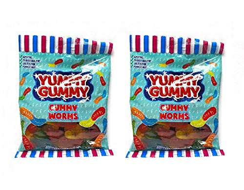 Yummy Gummy Gummy Worms 2 Pack