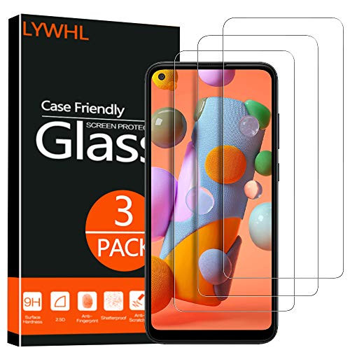 -3 Pack- for Samsung Galaxy A11 Screen Protector Galaxy M11 Screen Protector 9H Tempered Glass HD Anti-Scratch-Fingerprint Case Friendly No Bubble Easy Install Screen Protector for Samsung Galaxy A11-M11 -Clear-3 Packs-