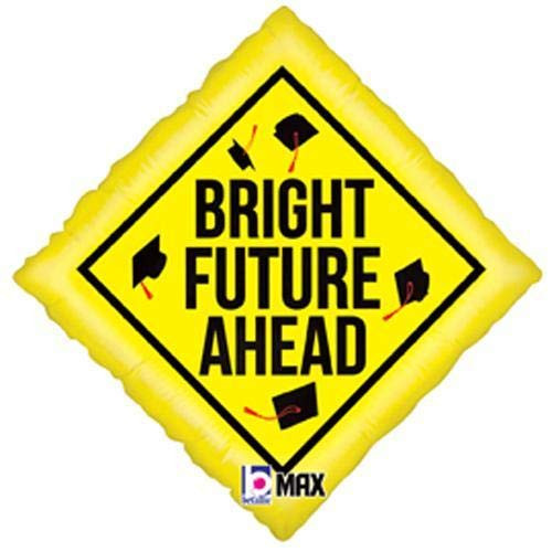 Betallic 18" Bright Future Ahead Foil Mylar Balloon