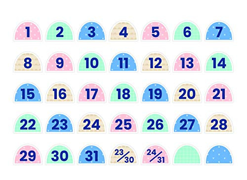 Creative Teaching Press Calm  and  Cool Calendar Days CTP 8648