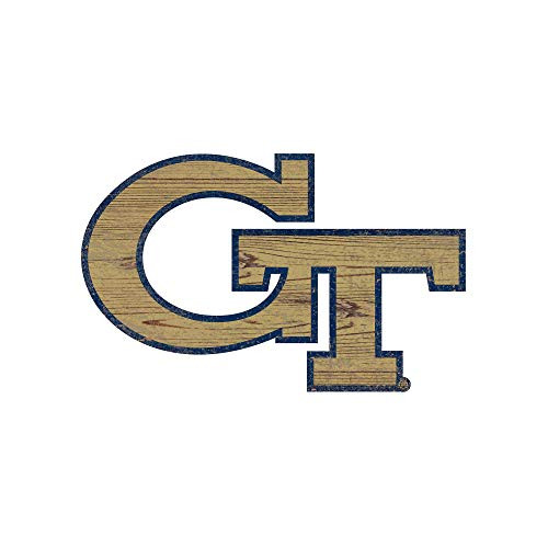 Fan Creations NCAA Georgia Tech Unisex Georgia Tech Team Logo 8in Cutout Team Color 8 inch