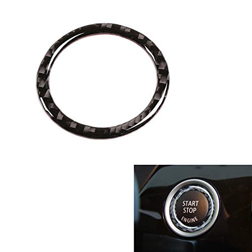 Lanyun e90 e92 e93 carbon fiber for start stop button ring fit e90 e92 e93 328i 335i carbon fiber from 03-12 3 series?carbon fiber?