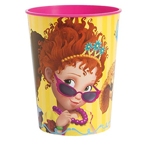 Unique Disney Fancy Nancy Plastic Stadium Cup - 1 Pc brown-yellow-multicolor 16oz