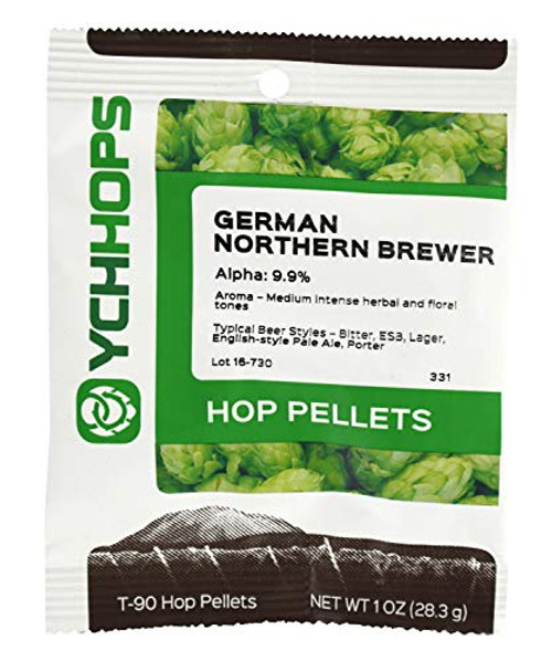 YCH Hops - German Northern Brewer Hop Pellets 1 Oz YCH Hops - German Northern Brewer Hop Pellets 1 Oz