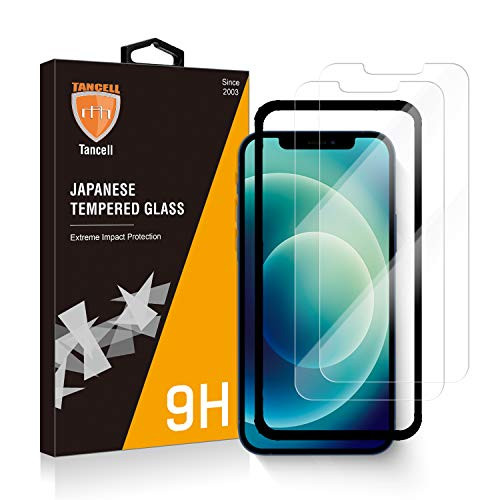 TANCELL Screen Protector Compatible with iPhone 12 Compatible with iPhone 12 Pro -2 Pack- 0.33mm 2.5D 9H Japanese Tempered Glass -Anti-Scratch- -Bubble Free-6.1-Inch 2020 With Installation Frame! TANCELL Screen Protector Compatible with iPhone 12 Compatible with iPhone 12 Pro -2 Pack- 0.33mm 2.5D 9H Japanese Tempered Glass -Anti-Scratch- -Bubble Free-6.1-Inch 2020 With Installation Frame!