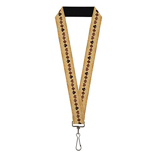 Buckle-Down Men's Lanyard-Casino Multicolor Standard