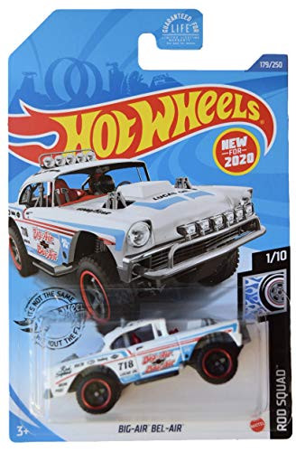 DieCast Hotwheels Big Air Bel Air -White- 179-250 Rod Squad 1-10