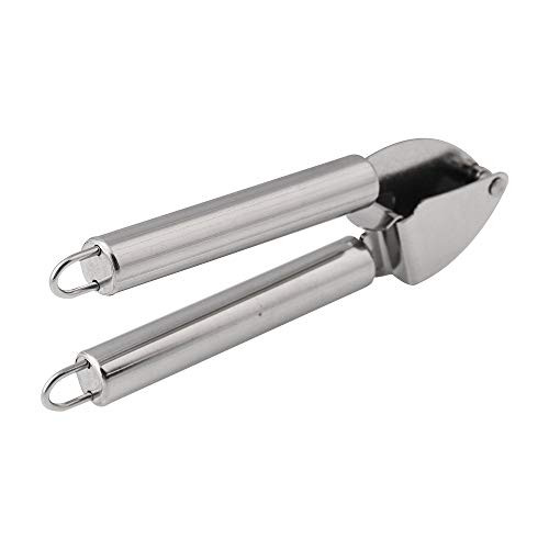 KOBSAINF Premium Quality Garlic Crusher Stainless Steel Pampered Chef Garlic Press Kitchen Garlic Press Garlic Chopper Garlic Peeler