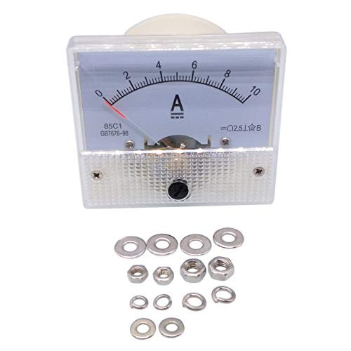 Analog Panel AMP Current Ammeter Meter Gauge 85C1 0-10A DC