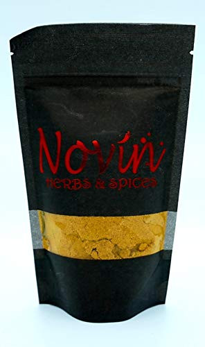 Novin Herbs  and  Spices Premium Quality Indian Mild Curry Powder- Salt Free  Salt Free - Vegan - No Colors - Gluten Free- NON-GMO -
