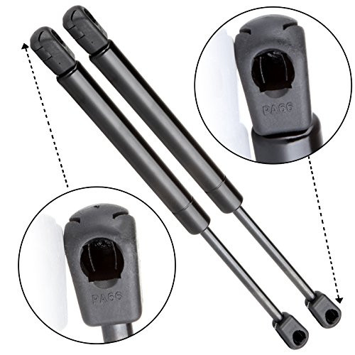 cciyu Qty(2) 4119 Lift Supports Struts Gas Springs Shocks Replacement fit for 2000-2005 Chevrolet Impala,1999-2005 Chevrolet Monte Carlo,1997-2003 Pontiac Grand Prix Rear Trunk