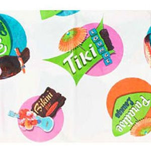 Amscan Tiki Lounge Plastic Table Cover
