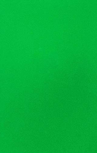 Zook 10 Pack of EVA Craft Foam Sheets 8x12 inches- Large and Vibrant 2mm EVA Foam Sheets for Crafts and Cosplay Models - Easy to Bend Shape Cut and Glue -Green-