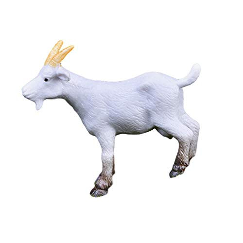 Farmland Worker Pig Horse Cow Sheep Duck Animal Model Micro Landscape Fairy Garden Ornaments Miniatures Farm Figurines-Goat- Farmland Worker Pig Horse Cow Sheep Duck Animal Model Micro Landscape Fairy Garden Ornaments Miniatures Farm Figurines-Goat-