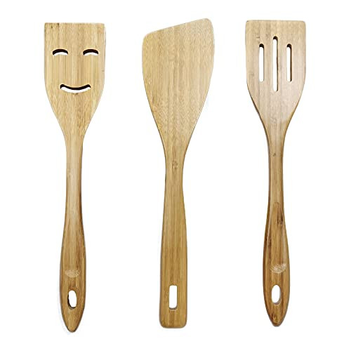 3 Pcs Wooden Spatulas for Nonstick Cookware Bamboo Spatula Utensils Wooden Utensils for Cooking Wooden Cooking Utensil Wooden Kitchen Utensil Set Wok Spatula For Nonstick Cookware 3 Pcs Wooden Spatulas for Nonstick Cookware Bamboo Spatula Utensils Wooden Utensils for Cooking Wooden Cooking Utensil Wooden Kitchen Utensil Set Wok Spatula For Nonstick Cookware