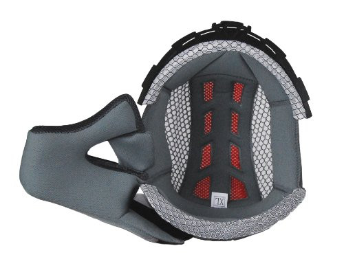 Vega 94-3204 Flyte Off-Road Helmet Liner -Gray Large-