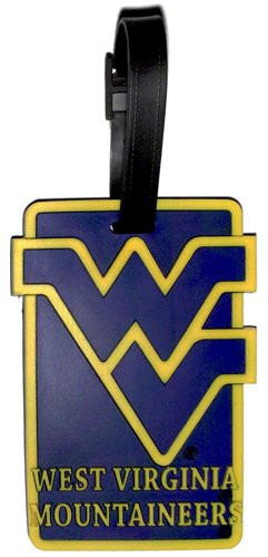 Aminco NCAA West Virginia Mountaineers Soft Bag Tag
