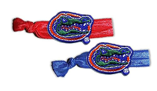 Divine Creations NCAA Florida Gators Comfy Stretch Ponies One Size Royal-Orange