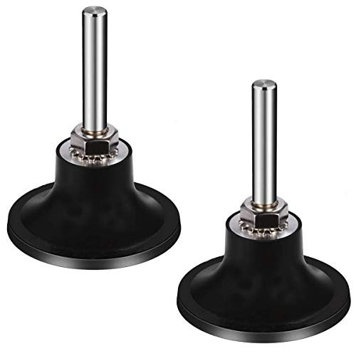 OSGP 2'' Roloc Sanding Discs Holder Roll Lock Disc Pad Holder Shank for Polishing Sanding Surface Preparation 1-4" Shank-2 Pcs-