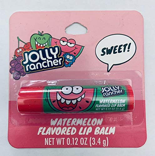 Jolly Rancher Watermelon Flavored Lip Balm 0.12 Oz -3.4 g-