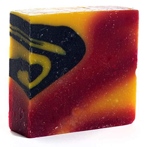 360Feel Gobi Gold Soap -5oz Castile Handmade Soap bar - Sweet earthy fragrance with activated charcoal - Essential Oil Natural Soaps- Great as Anniversary Wedding Gifts Christmas stocking stuffer
