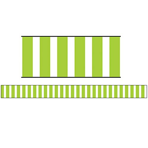 Creative Teaching Press Core Decor Lime Green Bold Stripes Border -10069-
