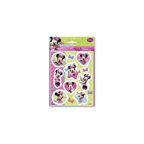 Minnie Mouse 'Bow-Tique' Stickers -4 sheets-