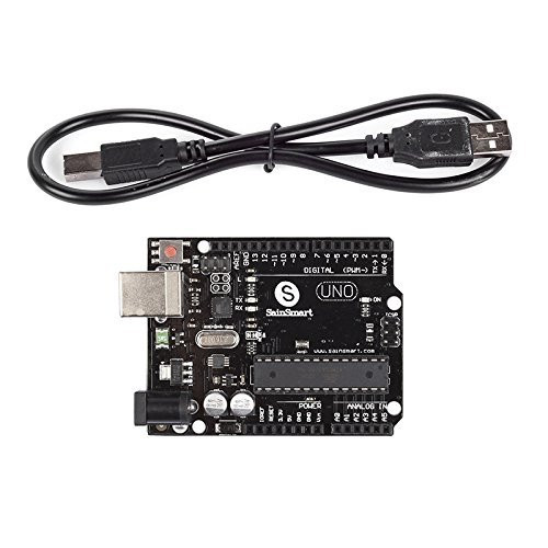 SainSmart Arduino UNO R3 ATmega328P Development Board with USB Cable - Compatible With Arduino UNO R3 Mega 2560 Nano Robot