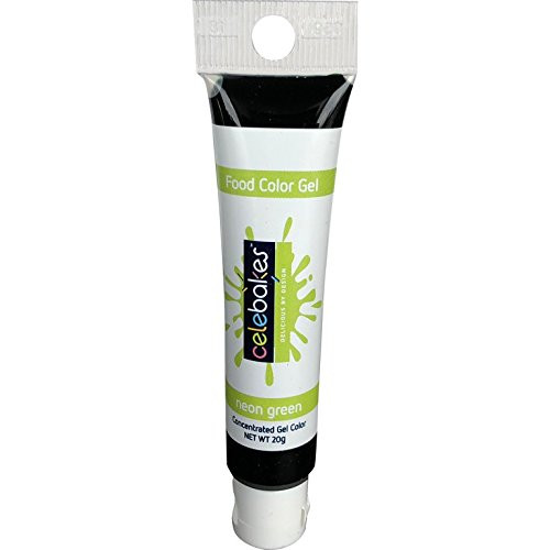 Celebakes by CK Products Neon Green Food Color Gel 20 gram