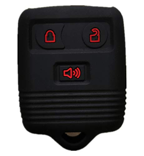 Smart keyless protective cover for 1998-2016 Ford F150 F250 F350 Escape Expedition 3-button replacement for CWTWB1U331 CWTWB1U212 CWTWB1U345 GQ43VT11T
