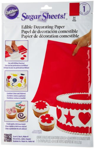 Wilton Sugar Sheet Red