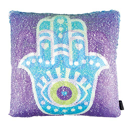 Style.Lab Style. Lab Good Vibes Fashion Angels Magic Sequin Reveal Pillow