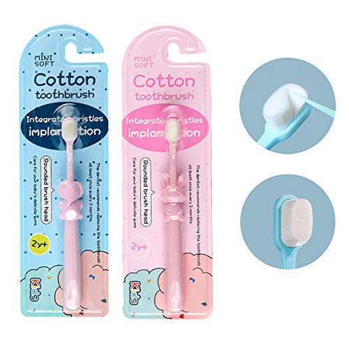 kids Extra Soft Toothbrush For Sensitive Gumscute cartoonMicro-Nano Manual Toothbrush with 20000 Soft Floss Bristle for Gum Care Protect Fragile Gums Good Cleaning Effect -2 Pack- -red- kids Extra Soft Toothbrush For Sensitive Gumscute cartoonMicro-Nano Manual Toothbrush with 20000 Soft Floss Bristle for Gum Care Protect Fragile Gums Good Cleaning Effect -2 Pack- -red-