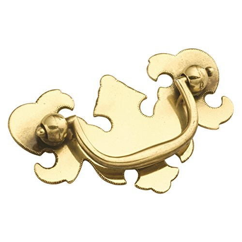 Hickory Hardware P8258-LP Manor House Cabinet Bail Pull 2-Inch Lancaster Hand Polished
