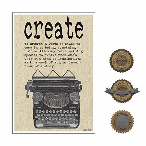 ArtDash® Inspirational Poster Print for Classroom, Home, or Office: to Create (Heavy Matte Poster Paper, 13"×19") ArtDash® Inspirational Poster Print for Classroom, Home, or Office: to Create (Heavy Matte Poster Paper, 13"×19")