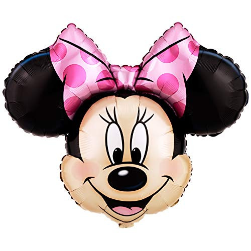 Mayflower Products Disney Minnie Mouse Head Jumbo Foil Balloon Mayflower Products Disney Minnie Mouse Head Jumbo Foil Balloon