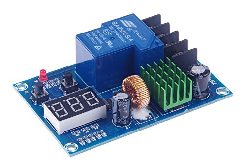 LM YN 12V 24V 36V 48V Battery Charging Control Board (6-60V MAX80V) Battery Charge Control Switch Auto Power Off Safe and Energy Saving