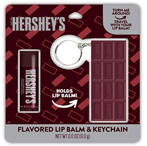 Taste Beauty for Hershey's Milk Chocolate Flavored Lip Balm Key Chain by Taste Beauty Taste Beauty for Hershey's Milk Chocolate Flavored Lip Balm Key Chain by Taste Beauty
