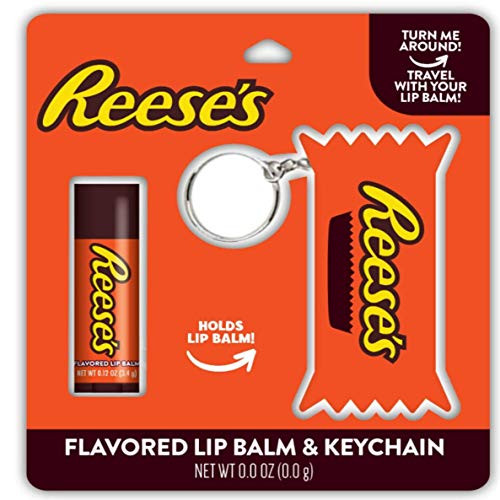 Reese's Peanut Butter Cup Flavored Lip Balm Key Chain by Taste Beauty