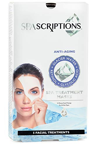 Glacier Water  plus Retinol  plus Glycolic Acid Spa Treatment Masks