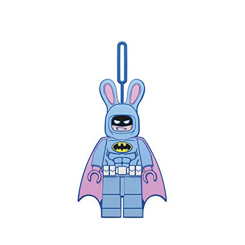 Lego Batman Movie Bunny Batman Silicone Luggage Bag Tag for Travel Gym School or Backpack